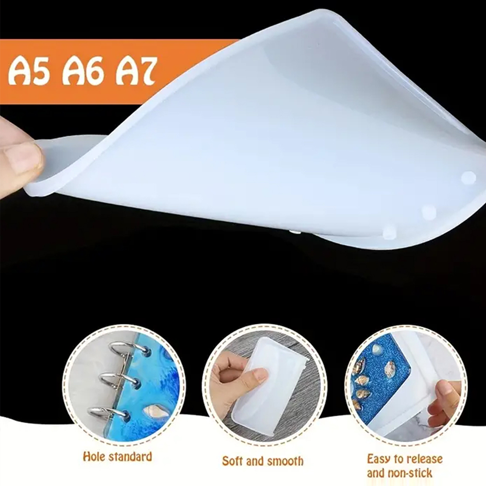 Note Book Silicone Resin Mold  - Resin Art Made Simple Book recension och pris