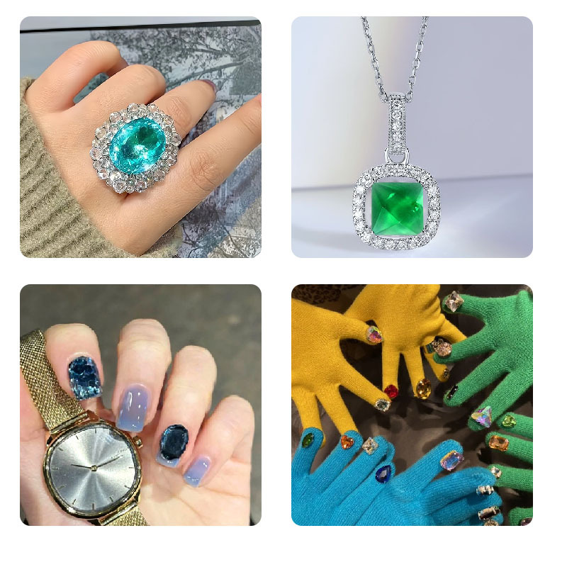 DIY Cube Ring Necklace Bracele - Resin Art Bracelet recension och pris