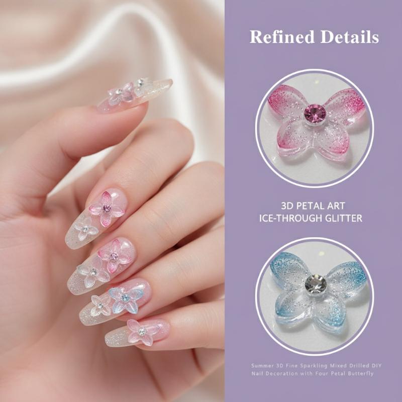 30Pcs 3D Glitter Resin Butterf - Resin Art Using Flowers recension och pris