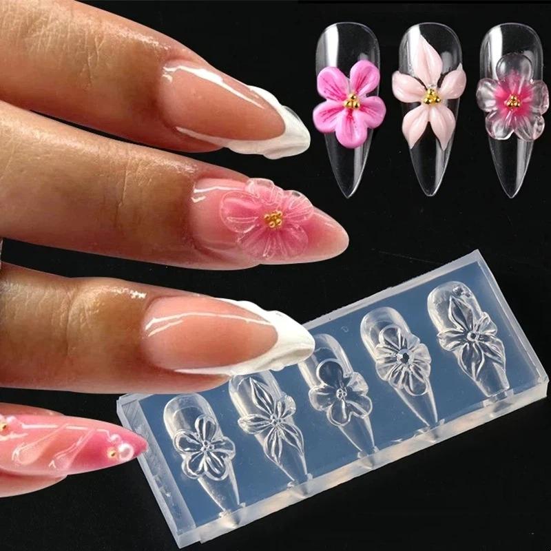 Silicone 3D Flower Nail Mold f - Resin Art Using Flowers recension och pris
