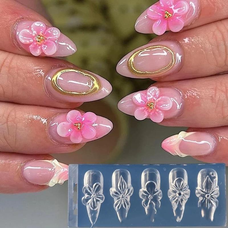 Silicone 3D Flower Nail Mold f - Resin Art Using Flowers recension och pris