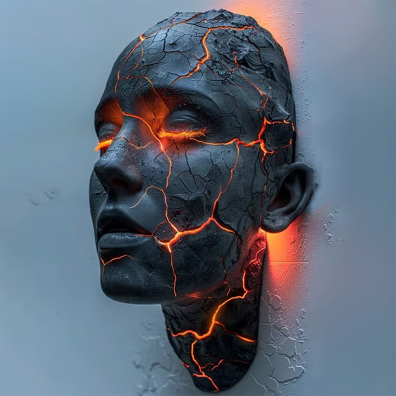 2026 New Resin Cracked Soul Wa - Resin Art Light recension och pris