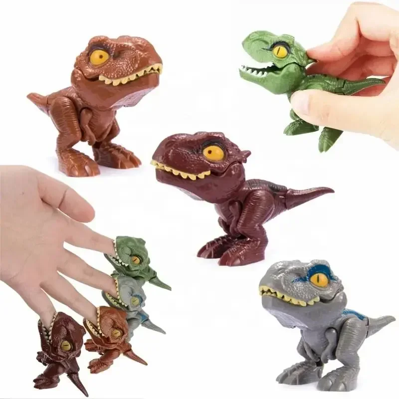 20-1PCS Finger Dinosaur Tricky - Resin Art For Kids recension och pris