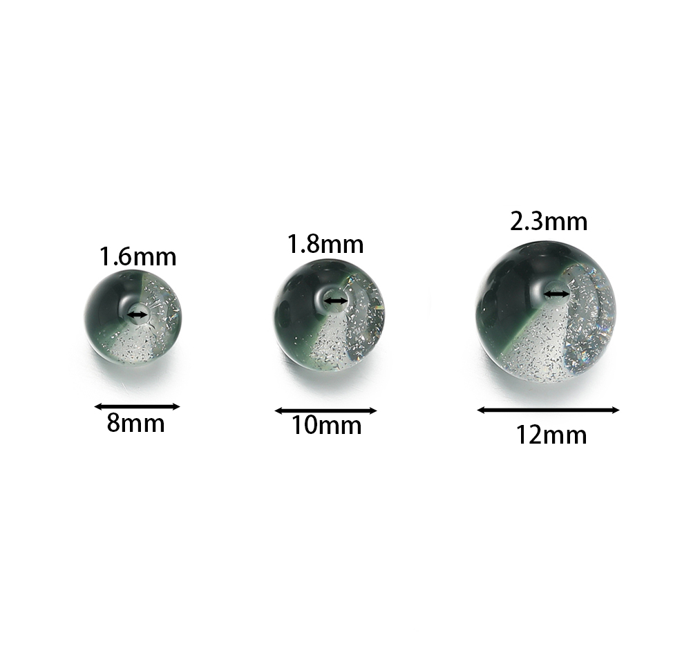 10Pcs/lot 8-12mm Resin Cat Eye - Resin Art Bracelet recension och pris