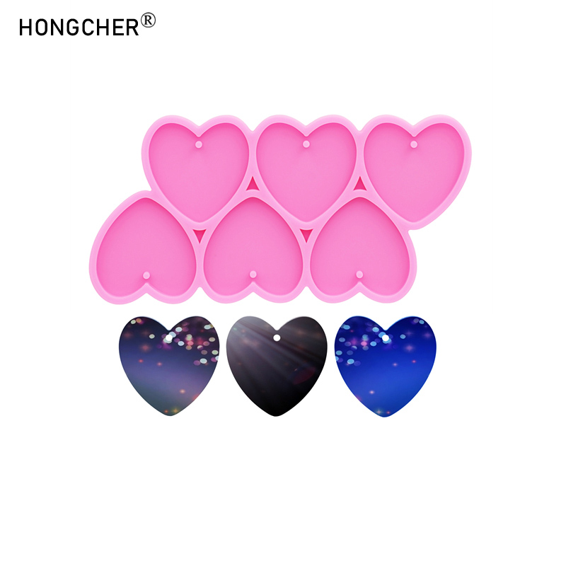 Shiny Mirror Love Epoxy Resin  - Resin Art Heart recension och pris