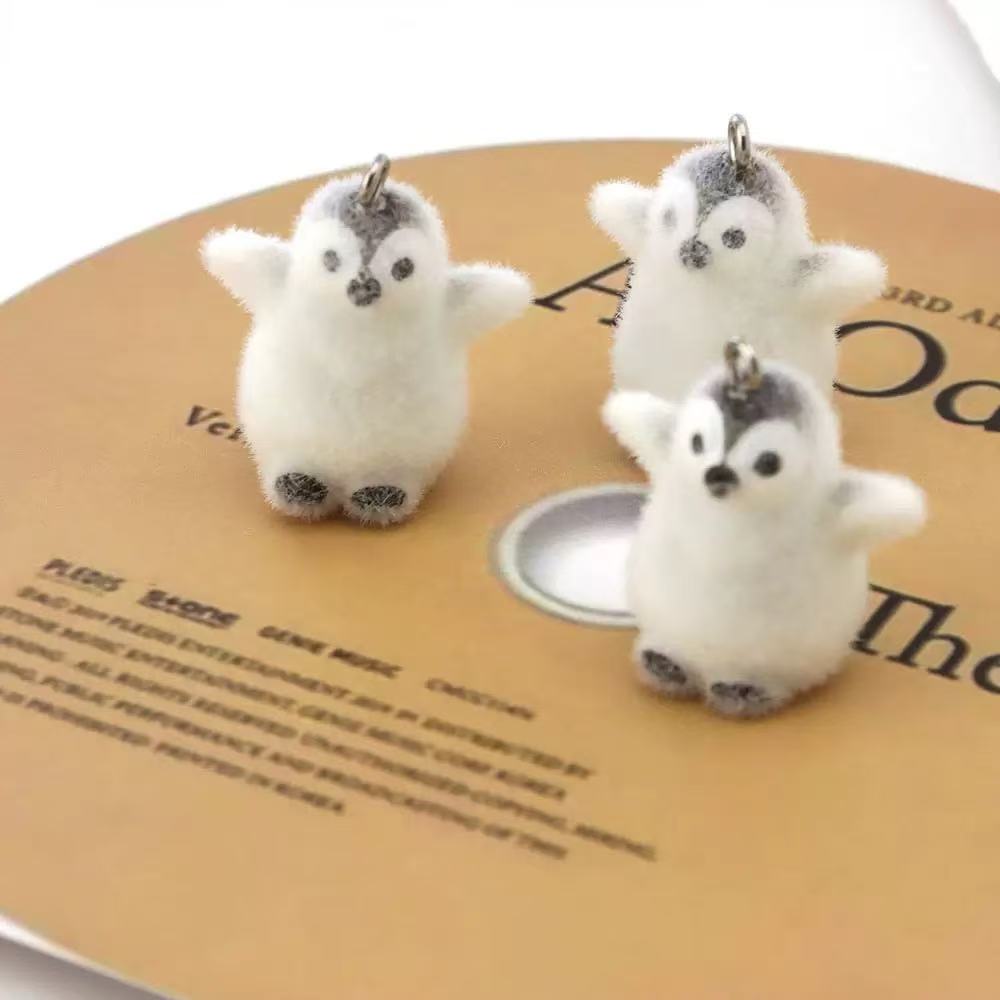 5pcs Flocking Small Penguin Re - Resin Art Jewellery Kit recension och pris