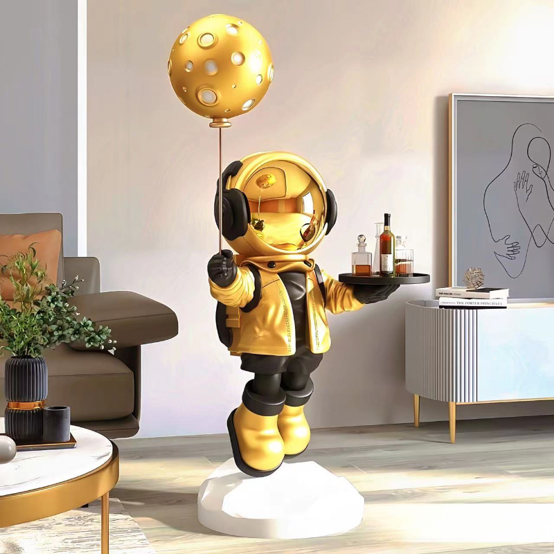 Large Creative Astronaut Astro - Resin Art Floor recension och pris
